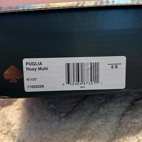 Kat Spade Sz 8 Puglia Rosy Multi - Picture 5 of 6
